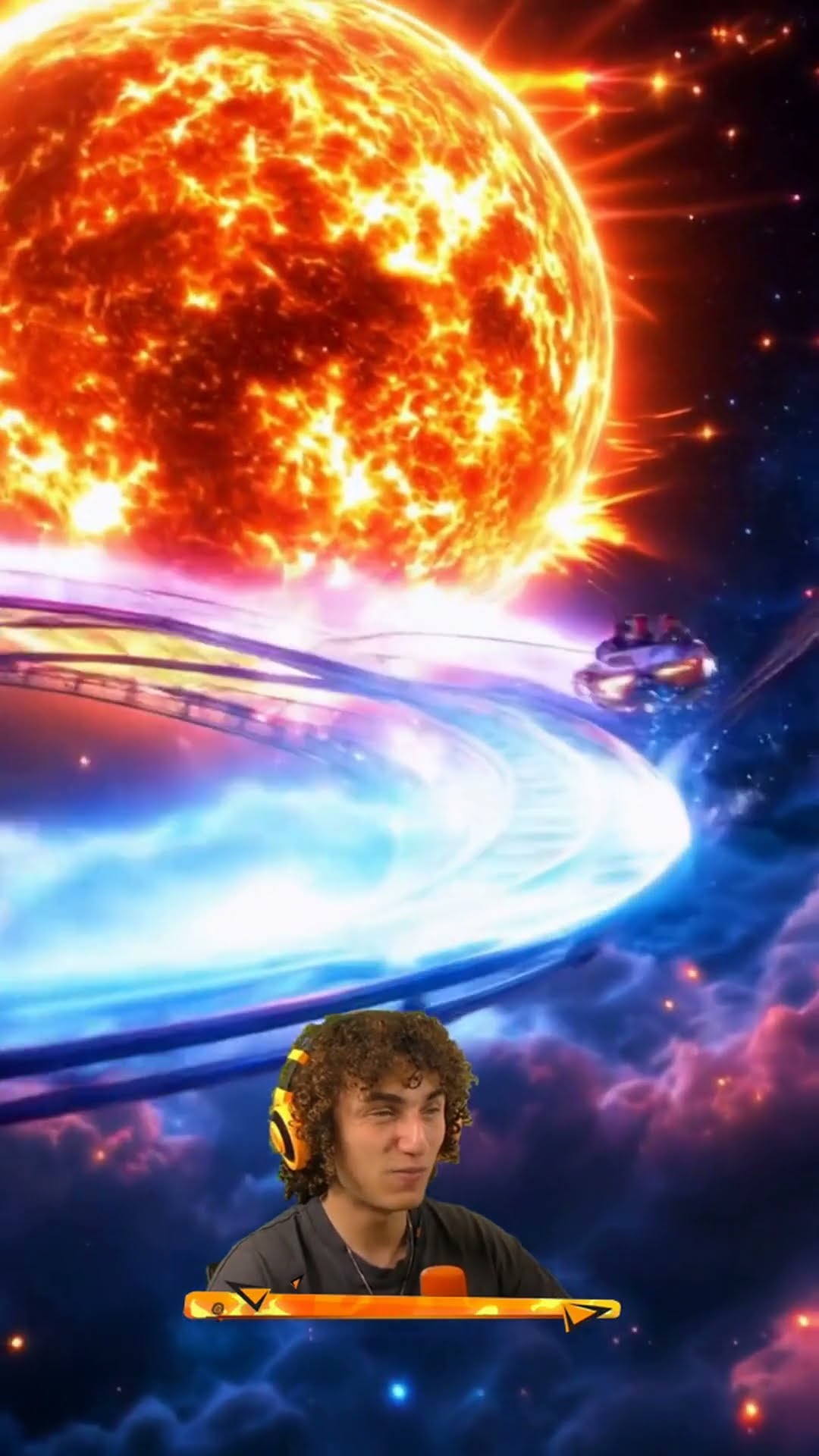 Rollercoaster Towards The NEON UNIVERSE and SUN!?