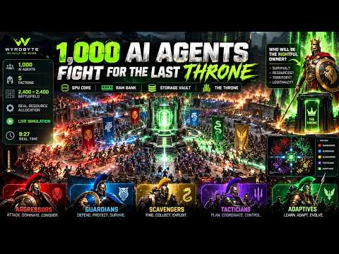 I Made 1,000 AI Warriors Fight for My GPU