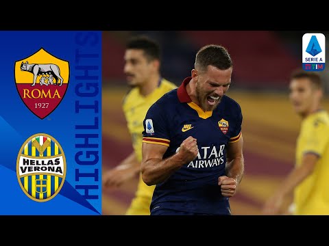 Roma 2-1 Hellas Verona | La Lupa fa tris e l’Europa si avvicina | Serie A TIM