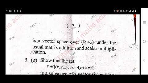 VBU paper-14 linear algebra session 19-22