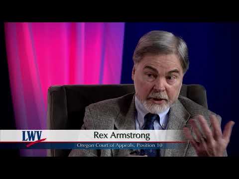 Video Voters' Guide: Oregon Court of Appeals, Pos.10: Rex Armstrong