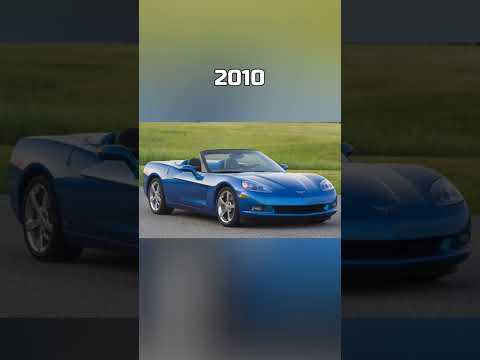 Evolution of Chevrolet Corvette (1960~2022) #shorts