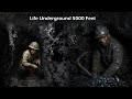Life Underground 5000feet - How they mine Tons of Coal from deep mine cave #mining #coalmining