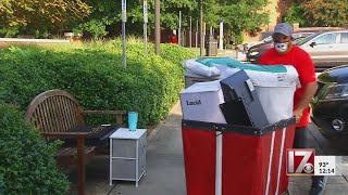 NC State students begin moving in