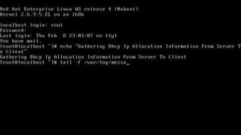 Linux Administration:  Dhcp Configuration