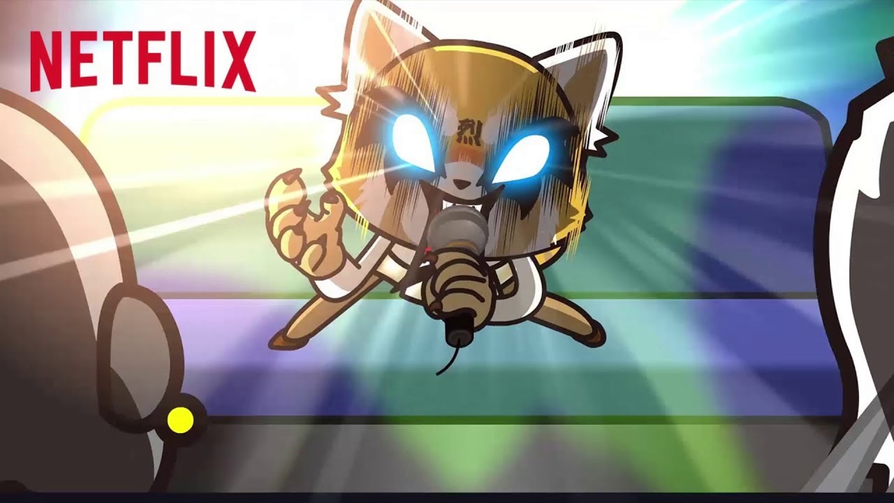 Aggretsuko credits theme - YouTube