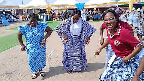 Dedekporkpor Representing at the Outdooring Ceremony of Togbi Goka III