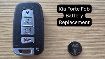 How To Replace or Change Kia Forte Remote Key Fob Battery 2011 - 2013