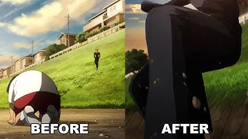 Garou Sliding (but I fixed it with AI) | One Punch Man Season 3