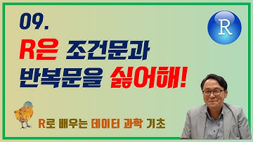 R로 배우는 데이터 과학 기초: 9. R은 조건문과 반복문을 싫어해!