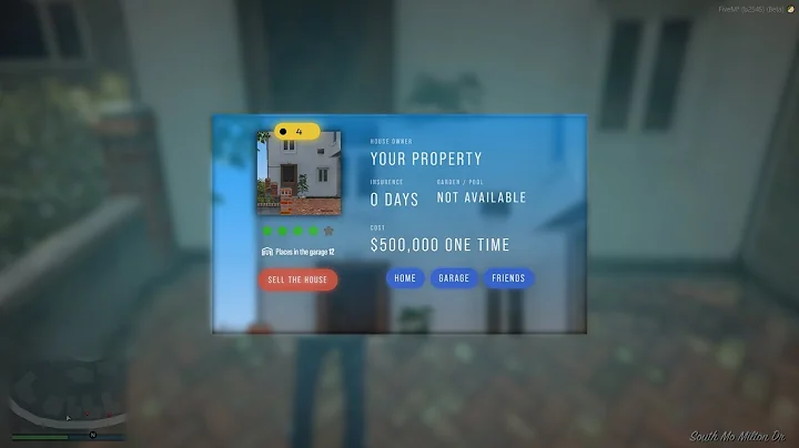 Fivem House System - s4-house v2  #0RESMON