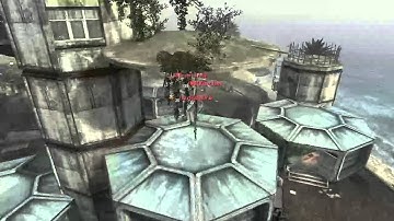 First Blood Combat Axe Across the Map on Pod (omg its gary c)(Black Ops 2)