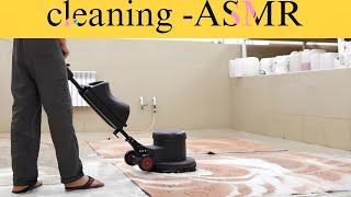 Dirty carpet cleaning satisfying ASMR // credit goes to ( change cleaning )