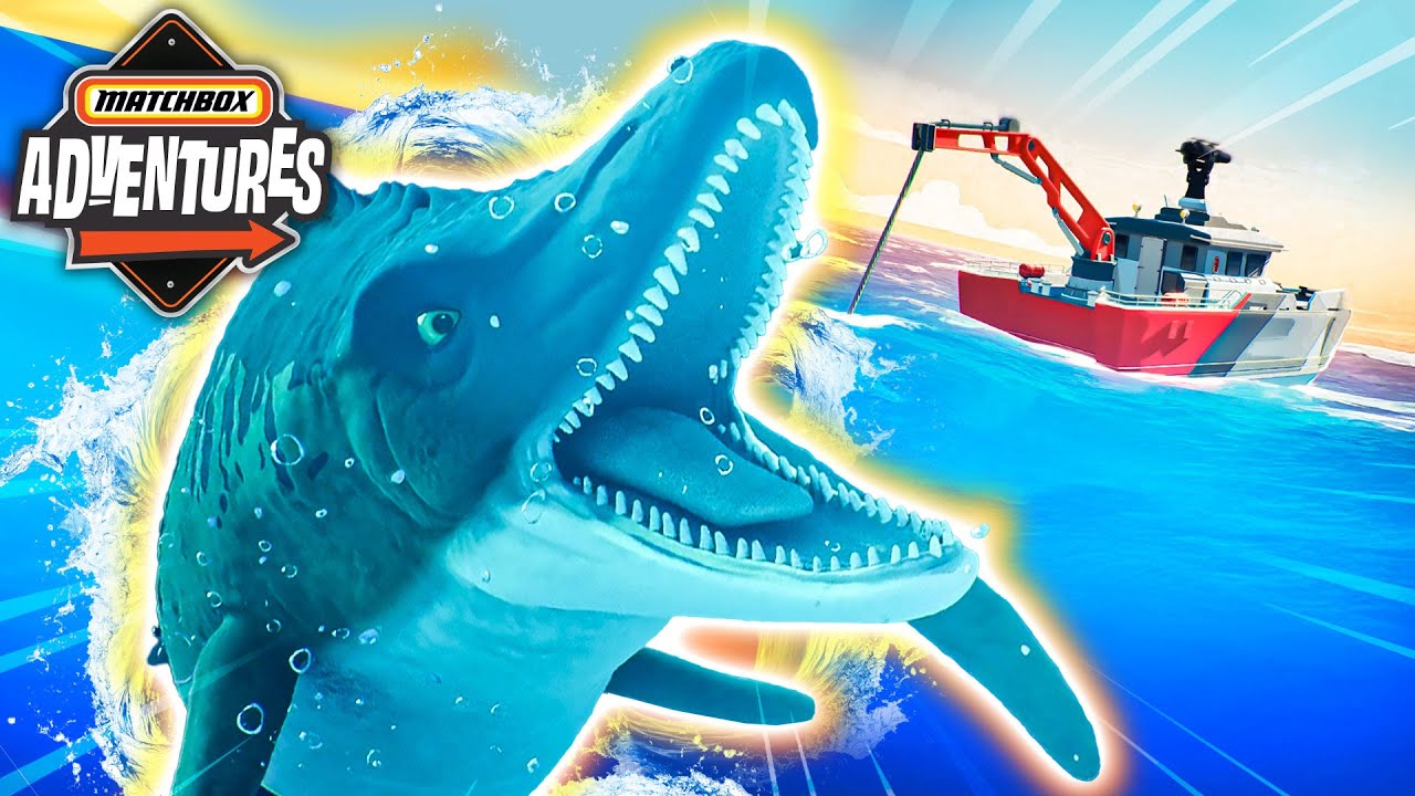 新作！モササウルス出現！｜マッチボックス・ジュラシックワールド｜第１話