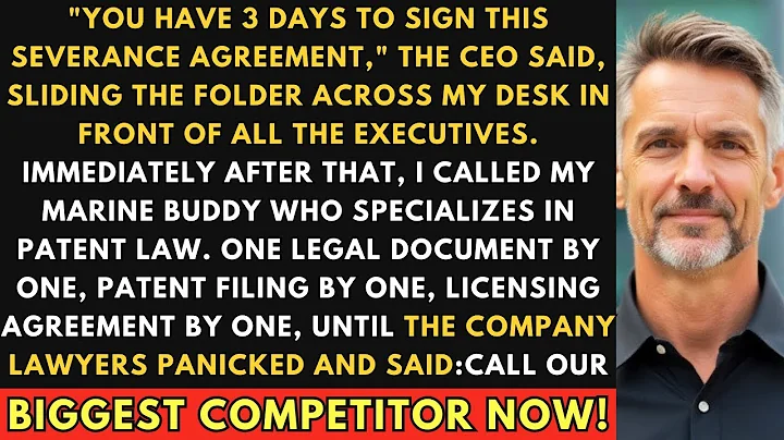 I Nodded "Thank You"...Then Sold A $2.3B Patent To A Competitor 21 Days After Being Fired