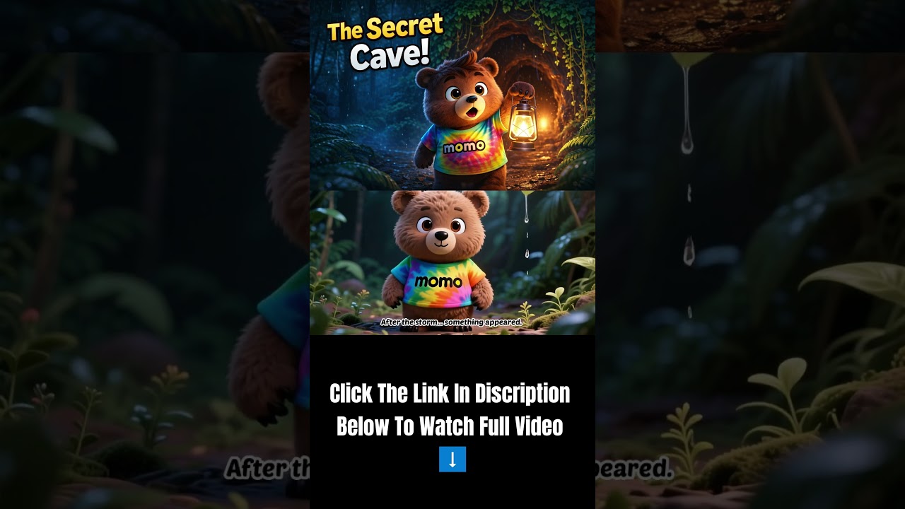 Момо и секретная пещера | Сказка на ночь 