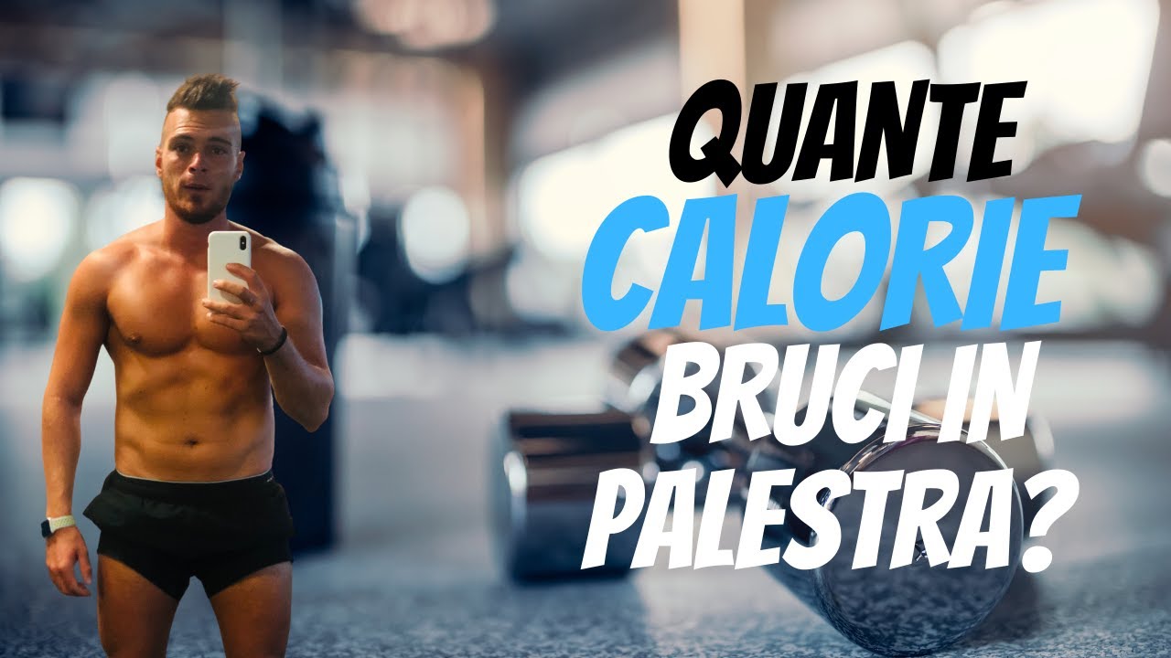 Quante calorie si bruciano in un allenamento con i pesi IN PALESTRA? 🔥