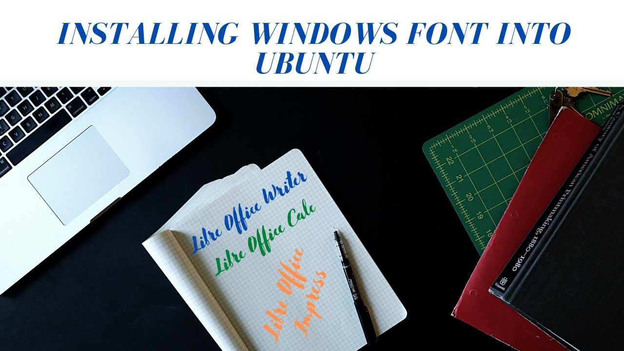Installing Windows Fonts Into Ubuntu Linux Libre Office TeachMeHowToLordi YouTube