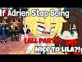 All part if adrien stop being nice to lila  gachaskits  miraculous ladybug