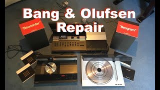 Bang & Olufsen vintage hifi repair CD-X RX-2 Beocentre-4000