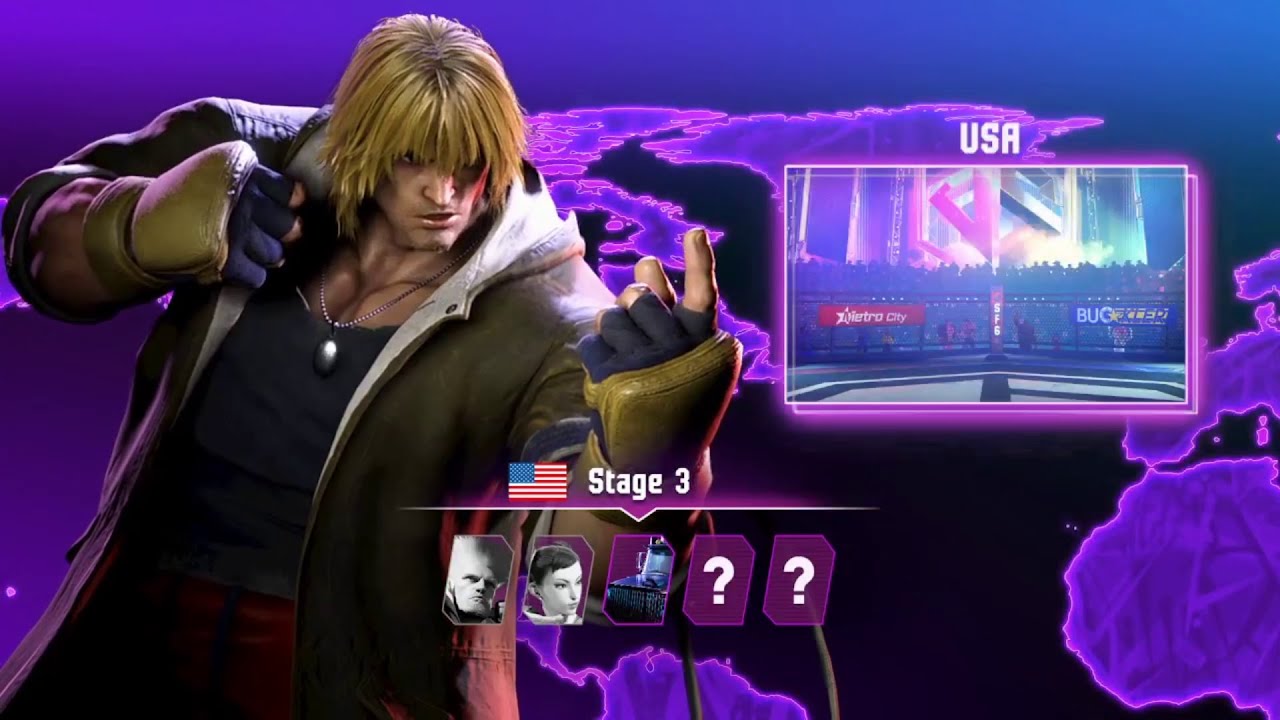 Street Fighter 6 - Mostrando Todos Os Personagens + Modo Arcade do Ken 