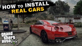 How to install Car Mods in GTA 5 (2024) How to install Addon cars! How to install Real Cars in GTA V