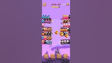 Bird Sort 2 Color Puzzle Level 100