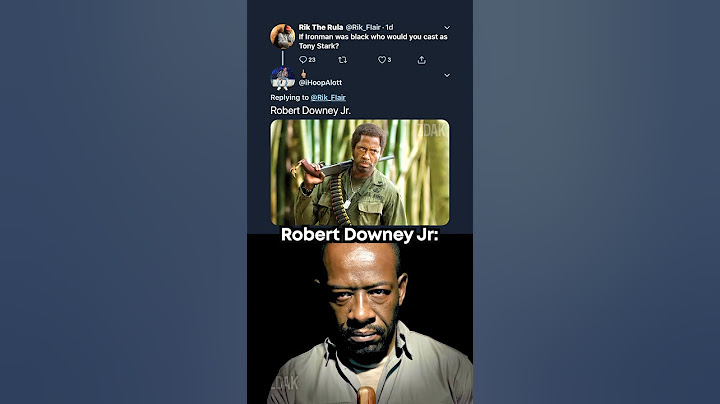 Robert Downey Jr. moment 💀