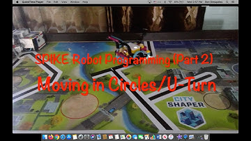 Spike Robot Programming (Part 2) - Moving in Circles/ U-Turn