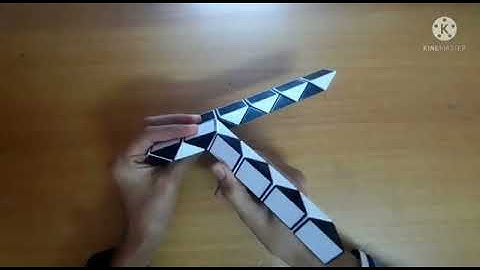 Tutorial for frog / 24 pieces rubics snake cube #19