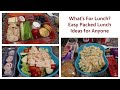 What's For Lunch? | Easy Lunch Ideas for Anyone