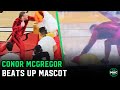 Conor McGregor beats up Miami Heat mascot at NBA Finals