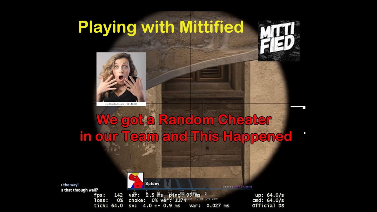 I played a CS Match With Mittified and THIS Happened - ADDI Gaming