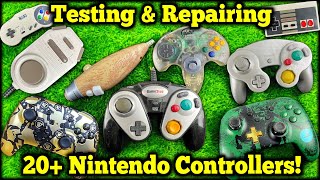 Famous "Untested" Nintendo Controller Lot Repair! Net Worth