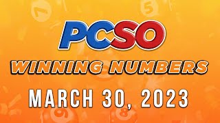 P15M Jackpot Superlotto 6/49, 2D, 3D, 6D, and Lotto 6/42 | March 30, 2023