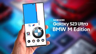 Parceria da Samsung traz Galaxy S23 Ultra edição BMW M com curso