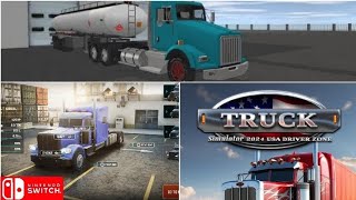 Truck Simulator 2024 USA Driver Zone Nintendo switch gameplay