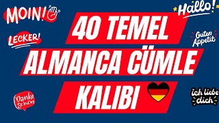 Temel Almanca A1A2 Günlükcümle Ve Soru Kaliplari