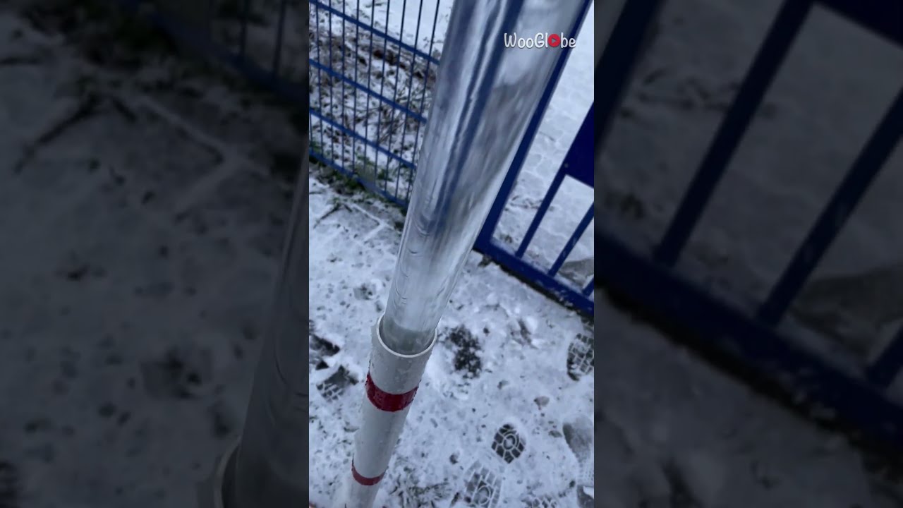 Satisfying Ice Breaking Nature S Sculpted Wand Shatters WooGlobe