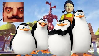 Hello Neighbor My New Neighbor Penguins Of Madagascar Skipper History Gameplay Walkthrough