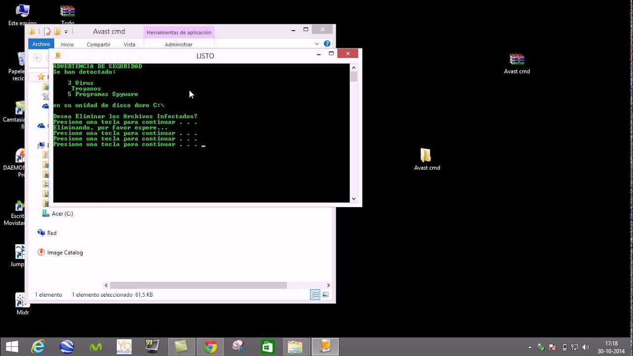 Codigos cmd|Como analizar tu Pc Avast - YouTube