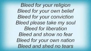 Suicide Commando - Bleed For Us All Lyrics