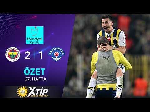 MERKUR BETS | Fenerbahçe (2-1) Kasımpaşa - Highlights/Özet | Trendyol Süper Lig - 2023/24