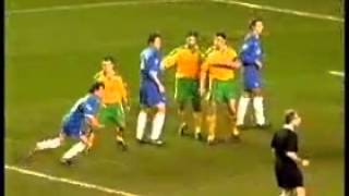 Gianfranco Zola vs Norwich City   Vìdeo
