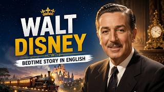 Walt Disney Biography – The Man Who Never Gave Up | Calm English Stories