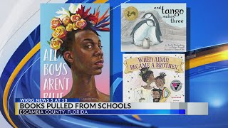 Escambia Co. school board removes 3 books from schools