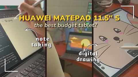 Huawei Matepad 11.5" S | unboxing + user experience *unsponsored*