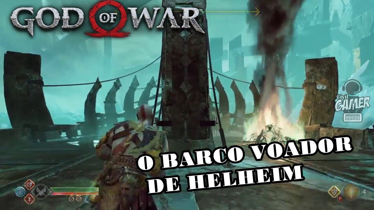 Ainda no Templo de Tyr, God of War PS4 #34 Gameplay Dublado em