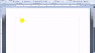Microsoft Word 2007 Tutorial: How to Prepare Office Button