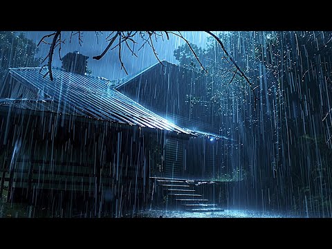 No Ads Rain Sounds for Sleeping – Steady Rain On the Tin Roof for Mental Quiet Night